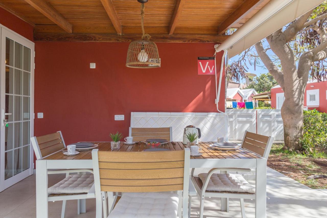 Lightbooking Tunos 73 Maspalomas Gran Jardin Y Barbacoa Exterior foto