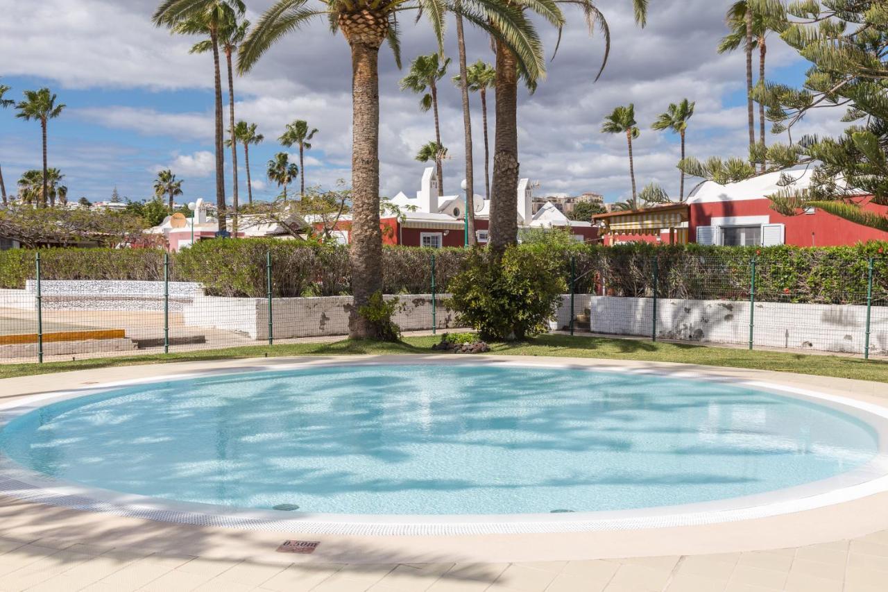 Lightbooking Tunos 73 Maspalomas Gran Jardin Y Barbacoa Exterior foto