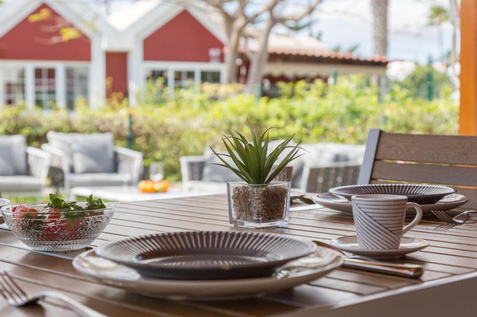 Lightbooking Tunos 73 Maspalomas Gran Jardin Y Barbacoa Exterior foto