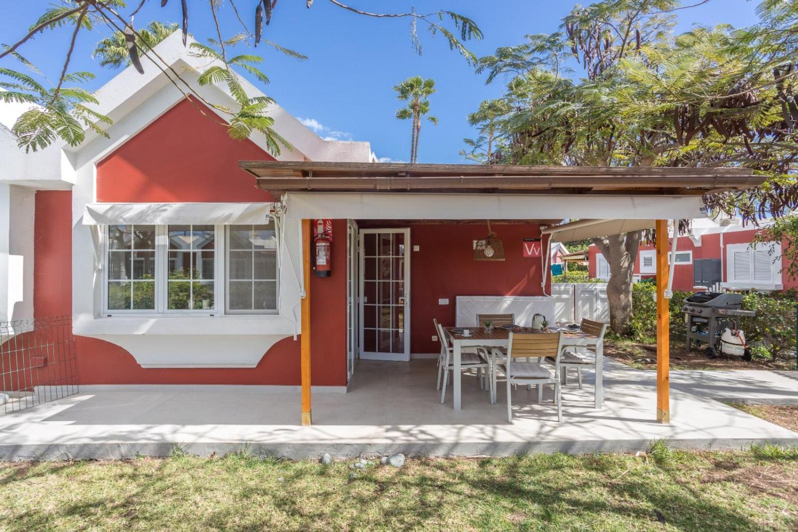 Lightbooking Tunos 73 Maspalomas Gran Jardin Y Barbacoa Exterior foto